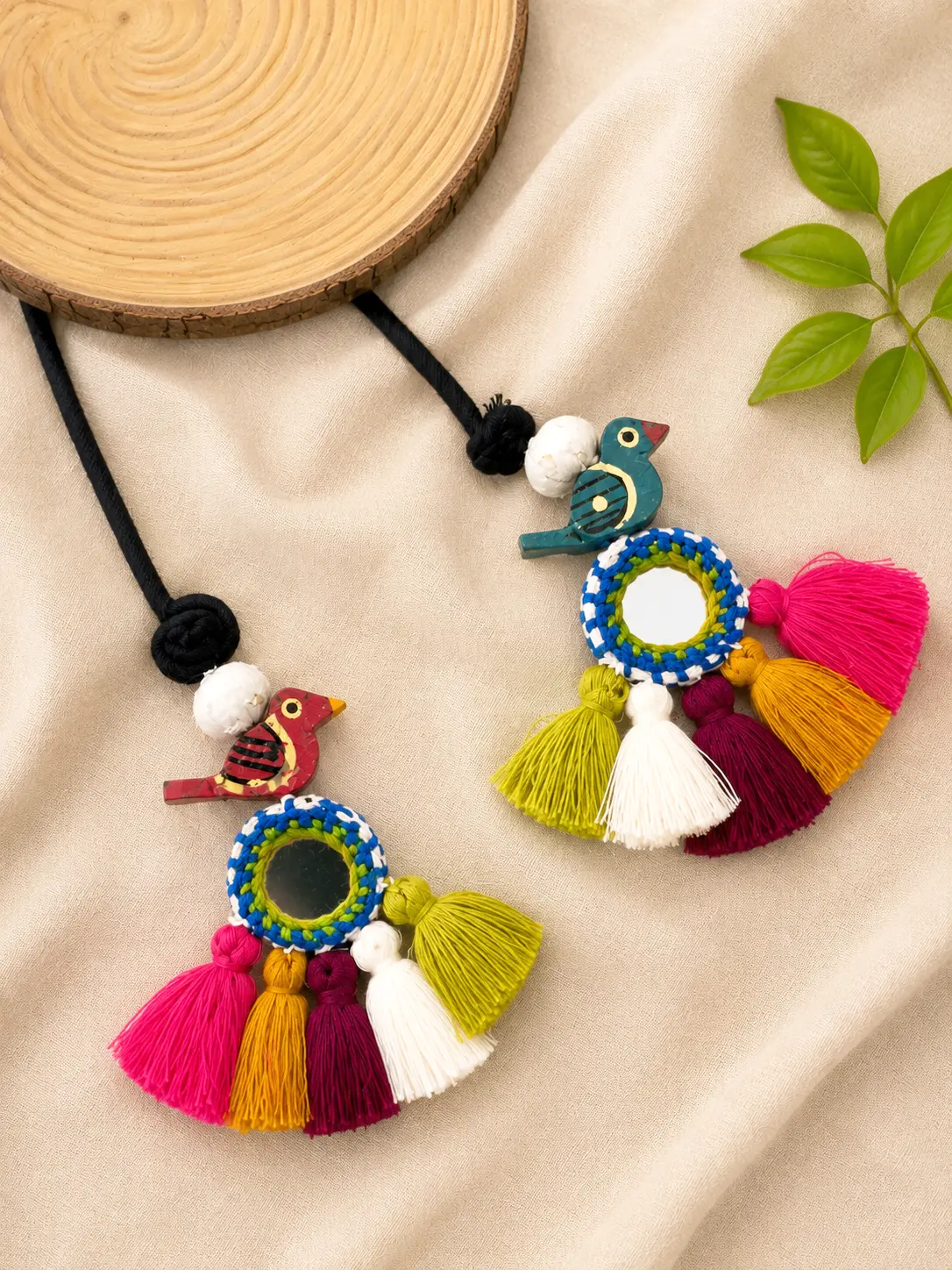 bird tassels for blouse bags