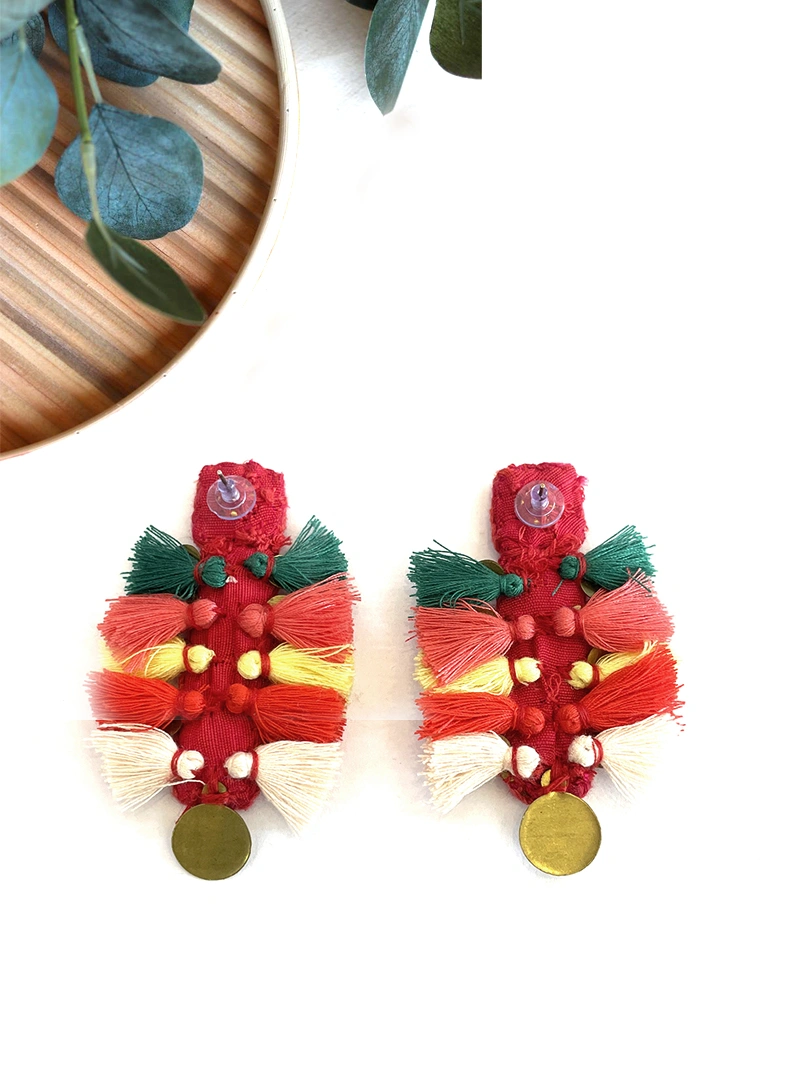 Banjara Glow Earrings - Image 4
