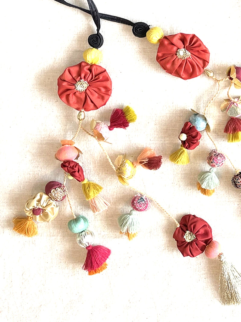 Bridal lehenga tassels - Image 2
