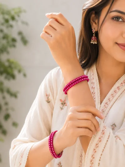 beadwork bangle