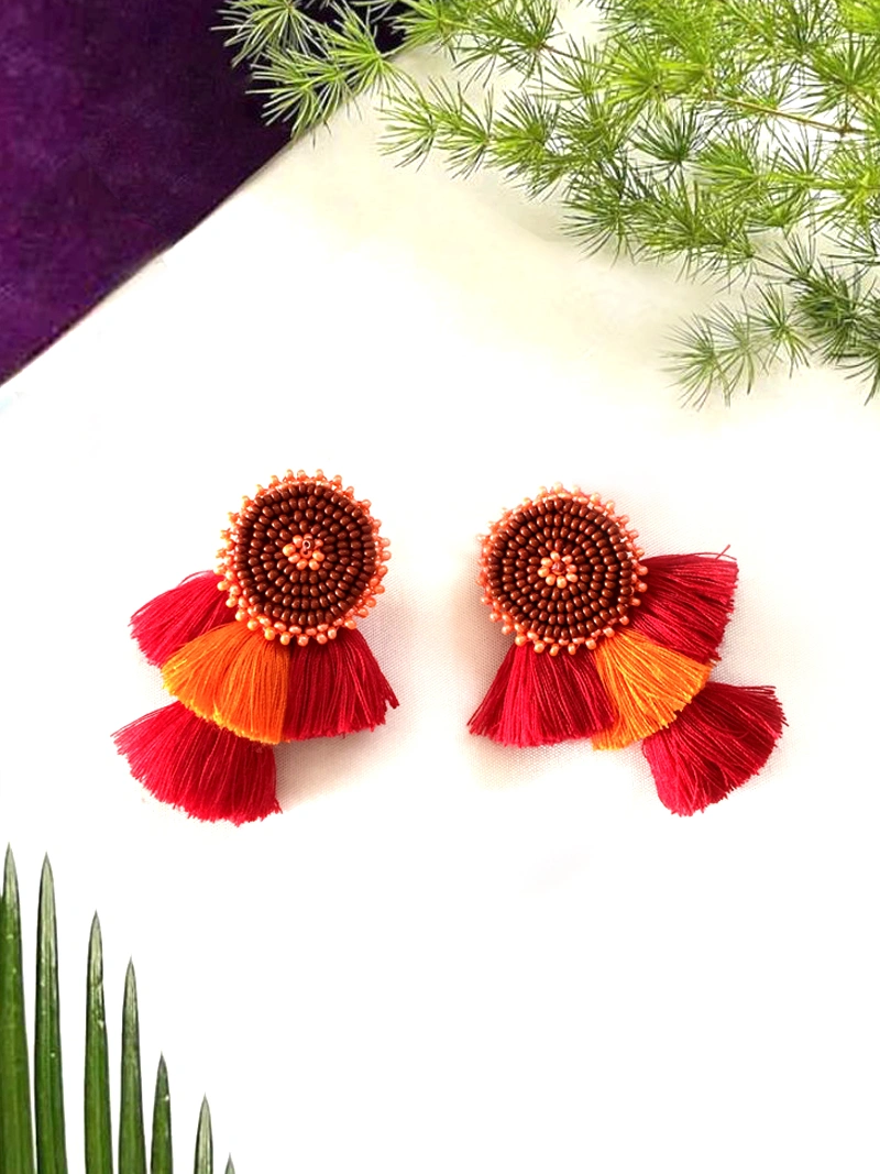 Tassel Earrings - Image 4